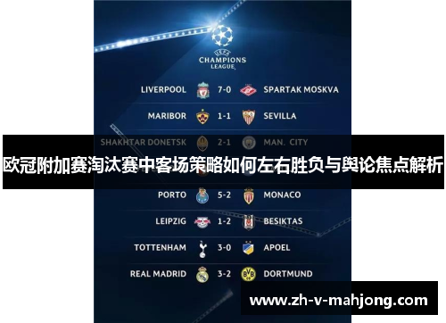 欧冠附加赛淘汰赛中客场策略如何左右胜负与舆论焦点解析